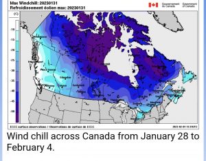 Deep freeze paralyzes large parts of Canada