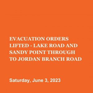 UPDATE Evacuation Order – Wildfire (Shelburne) 
